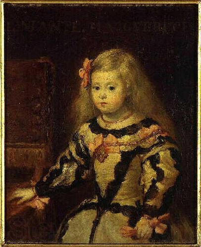 Diego Velazquez Retrato de la infanta Margarita Norge oil painting art